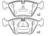剎車(chē)片 Brake Pad Set:447 698 151 C