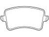 剎車(chē)片 Brake Pad Set:8K0 698 451